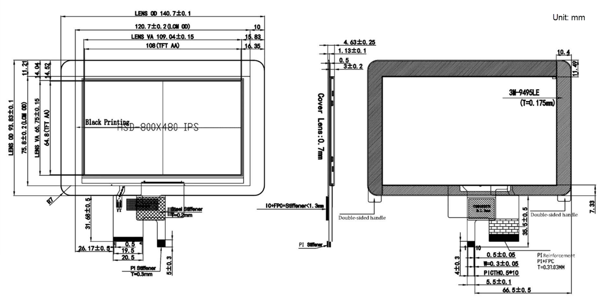 Mechanical Drawing - 4D LCD 5.0